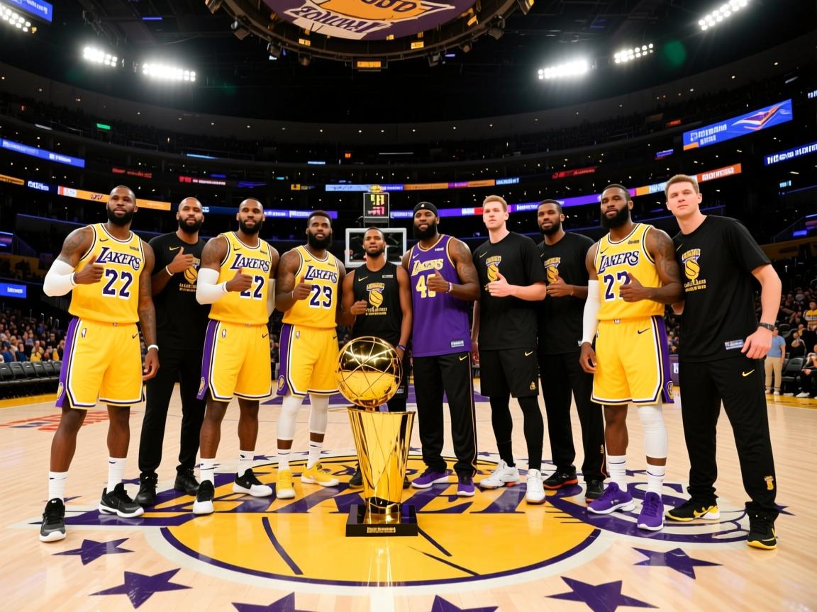 湖人队拥有全明星阵容，能否成功卫冕总冠军？  第2张